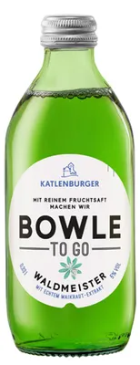 Obrázek produktu pro Katlenburger Bowle To Go Waldmeister s čistou ovocnou šťávou 330ml