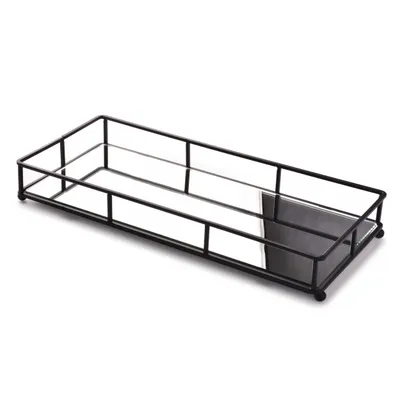 Zdjęcie produktu dla Taca dekoracyjna 37 x 17 cm Taca dekoracyjna Taca śniadaniowa Lustro