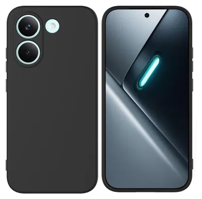Immagine prodotto di Custodia per cellulare Xiaomi Poco X8 Pro in silicone e TPU, sottile, resistente agli urti, flessibile, nera