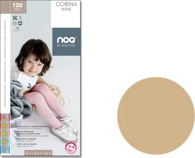 Produktbild von Mikrofaserstrumpfhose für Kleinkinder 120 den Latte 92-98