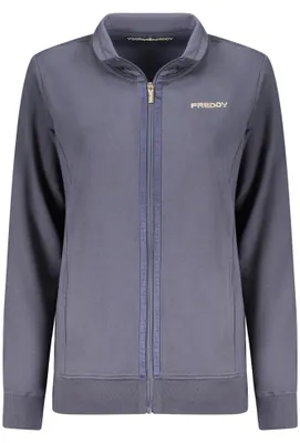 Produktbild von Gefüttertes Damen Sweatshirt mit Reißverschluss und Kontrastdetails