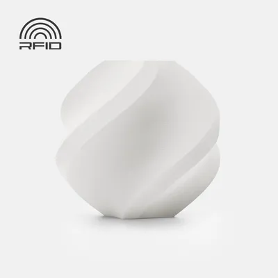 Produktbild von Bambu Lab PLA Matte Ivory White (11100) 1.75 mm 1KG