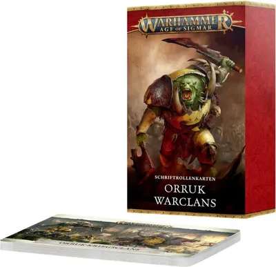 Produktbild von Orruk Warclans: Schriftrollenkarten