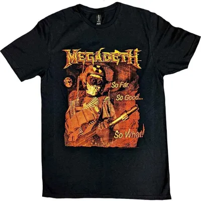 Produktbild von Megadeth SFSGSW Tonal Glitch Black L T-Shirt