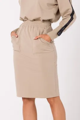 Produktbild von Made of Emotion Minirock für Frauen Gyaltsen M728 beige XL
