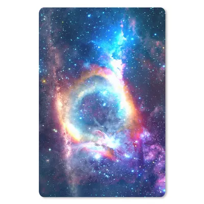 Produktbild von MuchoWow® Mauspad Mousepad Weltraum - Sterne - Regenbogen 40x60 cm - Mousepads - Maus Mat - Pad - Mausunterlage - Schreibtisch Accesoire
