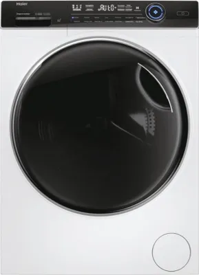 Produktbild von Haier HWD100-B14979U1, Frontlader, Freistehend, Weiß, Links, Schwarz, Drehregler, Berührung