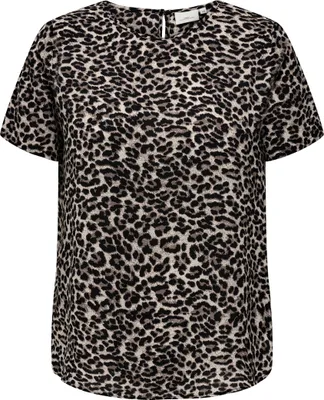 Produktbild von Kurzarm Damen Design Bluse Curvy Plus Size Shirt Große Größen Übergröße | 50