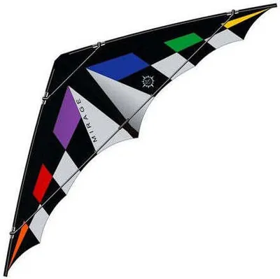 Produktbild von Lenkdrachen Elliot Mirage Rainbow 1011566 Regenbogen 280 x 95 cm