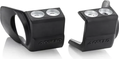 Produktbild von ACERBIS Schwarze Gabelschutz für Honda/Kawasaki