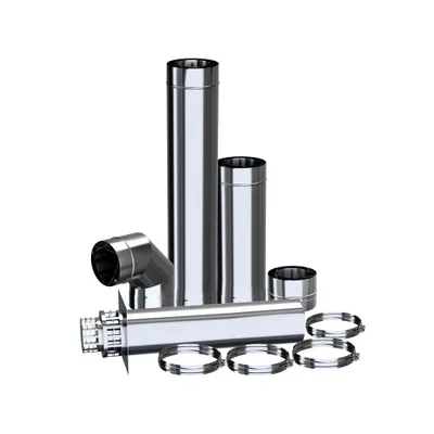 Produktbild von ADAM GAS Konzentrischer Schornstein fi 100/150 - durch die Wand