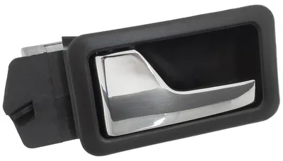 Obrázok produktu pre Audi 80 B3 86-91 Vnútorná kľučka dverí vpredu vľavo ČIERNA + CHRÓM