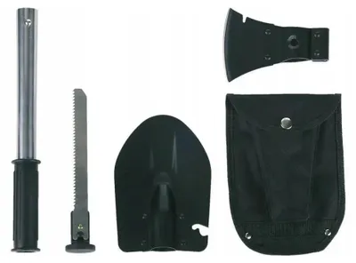 Image de Ensemble pelle tactique Fosco avec scie et hache