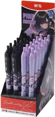 Produktbild von Długopis Manga Pink Fantasy nieb (24szt) M&G
