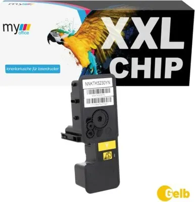 Produktbild von Toner "TK-5230" My Office für Kyocera EcoSys M5521CDN M5521CDW P5021CDN P5021CDW, Yellow