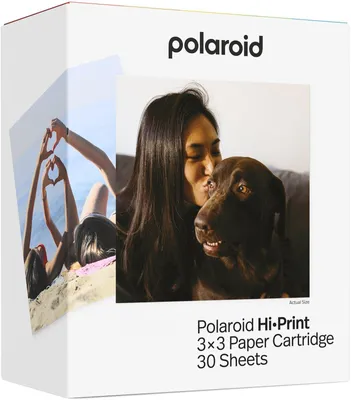Obrázok produktu pre Polaroid Hi-Print 3x3 Cartridge 30 Sheets Fotopapier