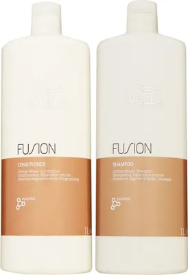 Produktbild von Wella Fusion Intense Repair Shampoo & Conditioner je 1000 ml Set