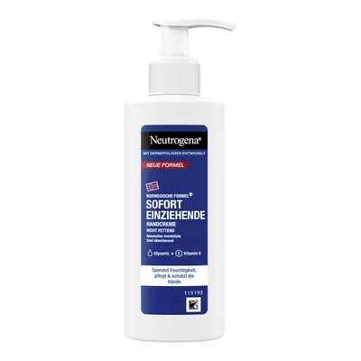 Produktbild von Neutrogena norwegische Formel sofort einziehende Handcreme 2 x 150 ml