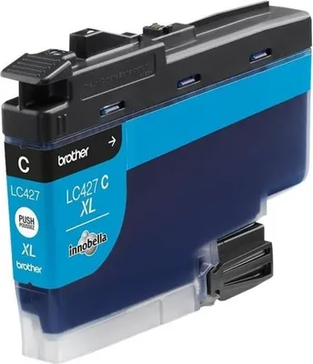 Produktbild von Tintenpatrone, BROTHER LC427XLC, Cyan, 5000 Seiten, für MFC-J6955DW, MFC-J6957DW, MFC-J5955DW, HL-J6010DW