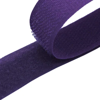 4m Klettband zum Nähen violett 689