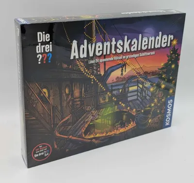 Produktbild von Die drei ??? Adventskalender 2022, Detektiv-Sets