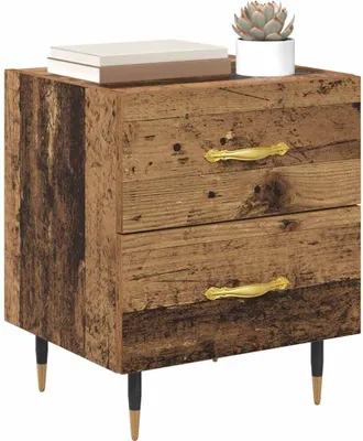 Obrázok produktu pre vidaXL Starý drevený nočný stolík 40 x 35 x 47,5 cm materiál na báze dreva