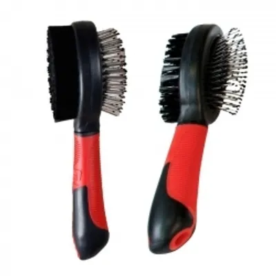 Produktbild von Karlie Flamingo Professional 2 in 1-Bürste klein für Hunde