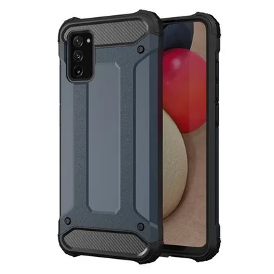 Produktbild von Hybrid Armor Hülle für Samsung Galaxy A02s - Blau KP10298