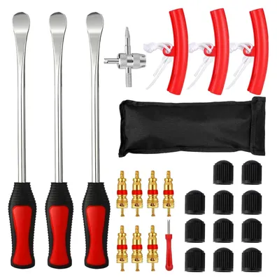 Produktbild von Omgoods – 27-teiliges Set zur Reifenmontage mit Felgenschutz