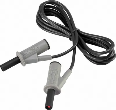 Image de VOLTCRAFT Câble de mesure de sécurité très flexible [fiche à lamelles 4 mm
