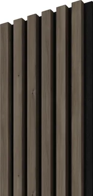 Obrázek produktu pro STEGU Acoustic Line Akustické dřevěné panely 265x24,5 cm Hakira Béžová/Černá lamelové obložení stěn MDF filc