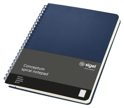 Productafbeelding van Sigel CO826, collegeblok Conceptum, DIN A5, geruit, donkerblauw
