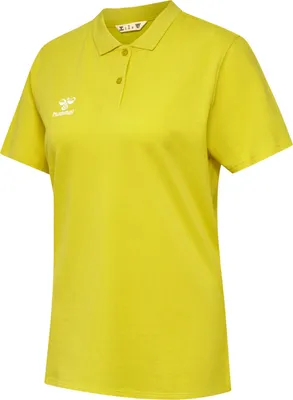 Produktbild von Hummel HmlGo 2.0 Polo-Shirt Damen gelb Gr XS