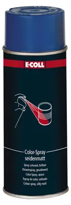 Obrázek produktu pro E-COLL barva ve spreji hedvábně matná 400ml genciánová modř