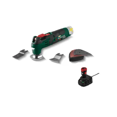 Produktbild von PARKSIDE® 12 V Akku-Multifunktionswerkzeug »PAMFW 12 E4«, mit Akku und Ladegerät