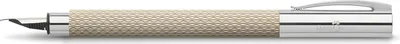 Produktbild von FABER-CASTELL OpArt White Sand M Füllfederhalter