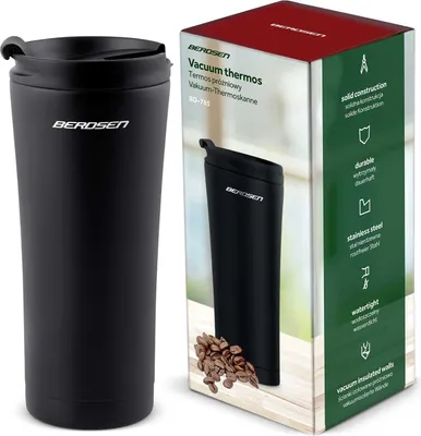 Zdjęcie produktu dla Termos próżniowy 470 ml BD-785 czarny