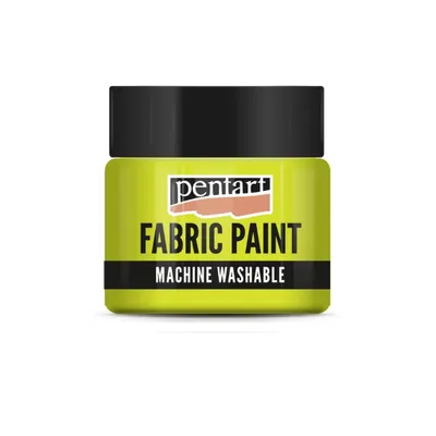 Image de PENTART peinture pour tissu néon, 30 ml, vert