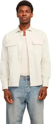 Image de Jack & Jones Travis Chemise à manches longues Blanc M Homme Blanc M