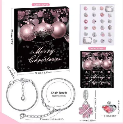 Produktbild von Weihnachtskalender 2024 - Kalender - Weihnachtszeit - Christkind - Adventskalender