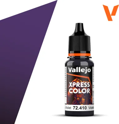 Produktbild von Vallejo 72.410, Violett, Acrylfarbe, Flüssigkeit, 18 ml, 1 Stück(e)