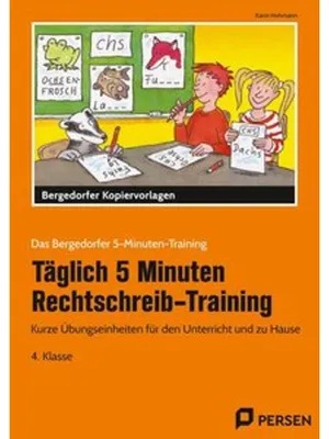Produktbild von Täglich 5 Minuten Rechtschreib-Training 4. Klasse