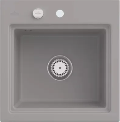 Produktbild von Villeroy & Boch Keramikspüle 335A02KD, Subway Style 50 S Einbauspüle - inkl.