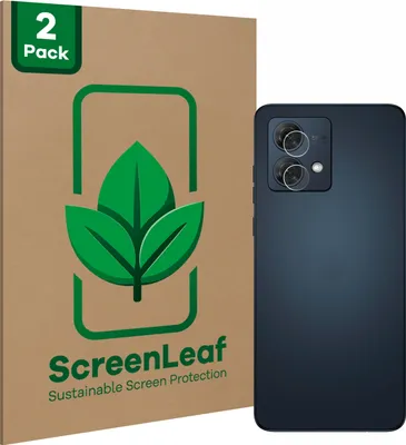 Produktbild von 2x ScreenLeaf Schutzfolie für Motorola Moto G84 (NUR Kameraschutz) nachhaltiger Displayschutz Display Schutz Folie Klar Transparent