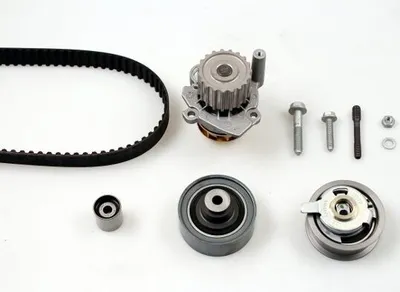 Produktbild von HEPU PK05630 Zahnriemensatz + Wasserpumpe für VW POLO (9N) Fox Schrägheck (5Z1, 5Z3, 5Z4) für SEAT Ibiza III Schrägheck (6L) für SKODA Fabia I Combi