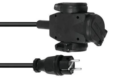 Imagen del producto de Cable PSSO, sección 3x2,5, longitud 10 metros, color negro, con 3 conductores. (Referencia: 30247024)