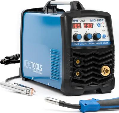Produktbild von MIG-185R Schutzgas Inverter Schweißgerät MIG MAG Digital E-Hand IGBT 185Amp 230V