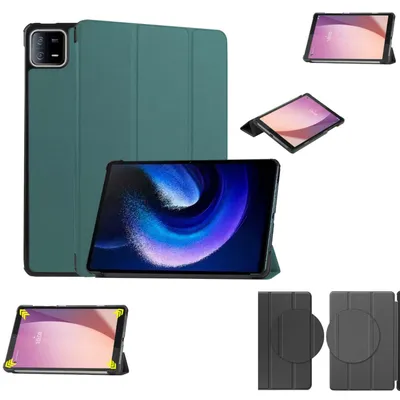 Image de Pour Xiaomi Pad 6 / Pad 6 Pro 11 pouces 3folt Wake UP Smart Cover Tablet Etui Housse Case