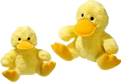 Image de Canard Jouet Pour Chien, 19 Cm Jaune