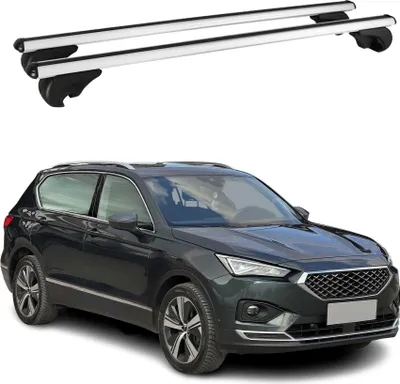 Produktbild von Dachträger Grundtäger für Seat Tarraco 2018-2025 75kg Aluminium Silber 2 tlg